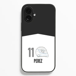 Perez Helmet 2026 iPhone 16 Plus Case