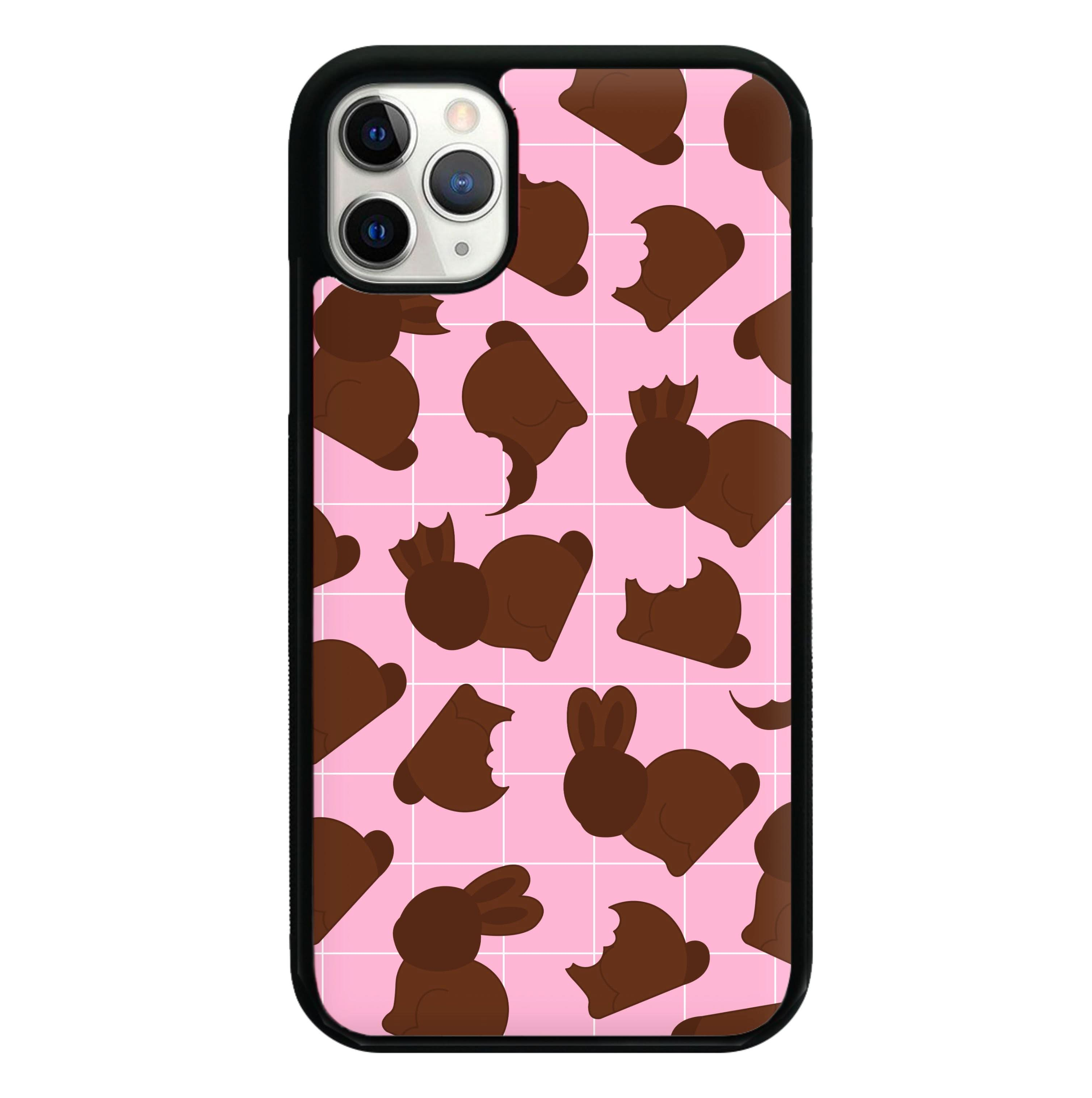 Chocolate Easter Bunny Pattern Phone Case