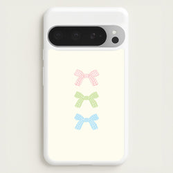 Gingham Tiered Ties Google Pixel 9 Pro XL Case