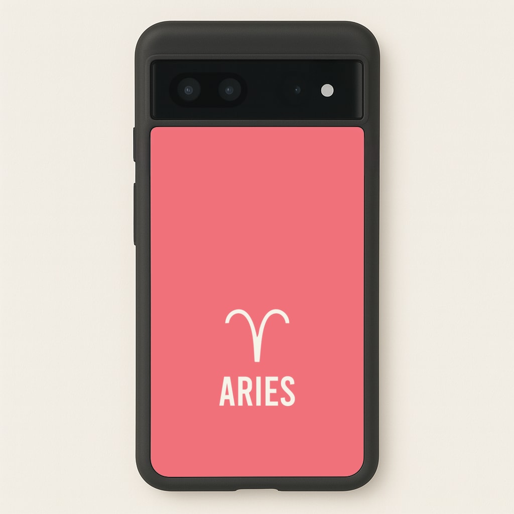 Aries Pastel Zodiac Google Pixel 7 Case