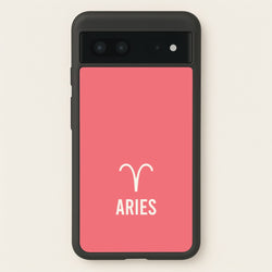 Aries Pastel Zodiac Google Pixel 7 Case