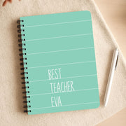 Best Teacher Eva Notebook 3