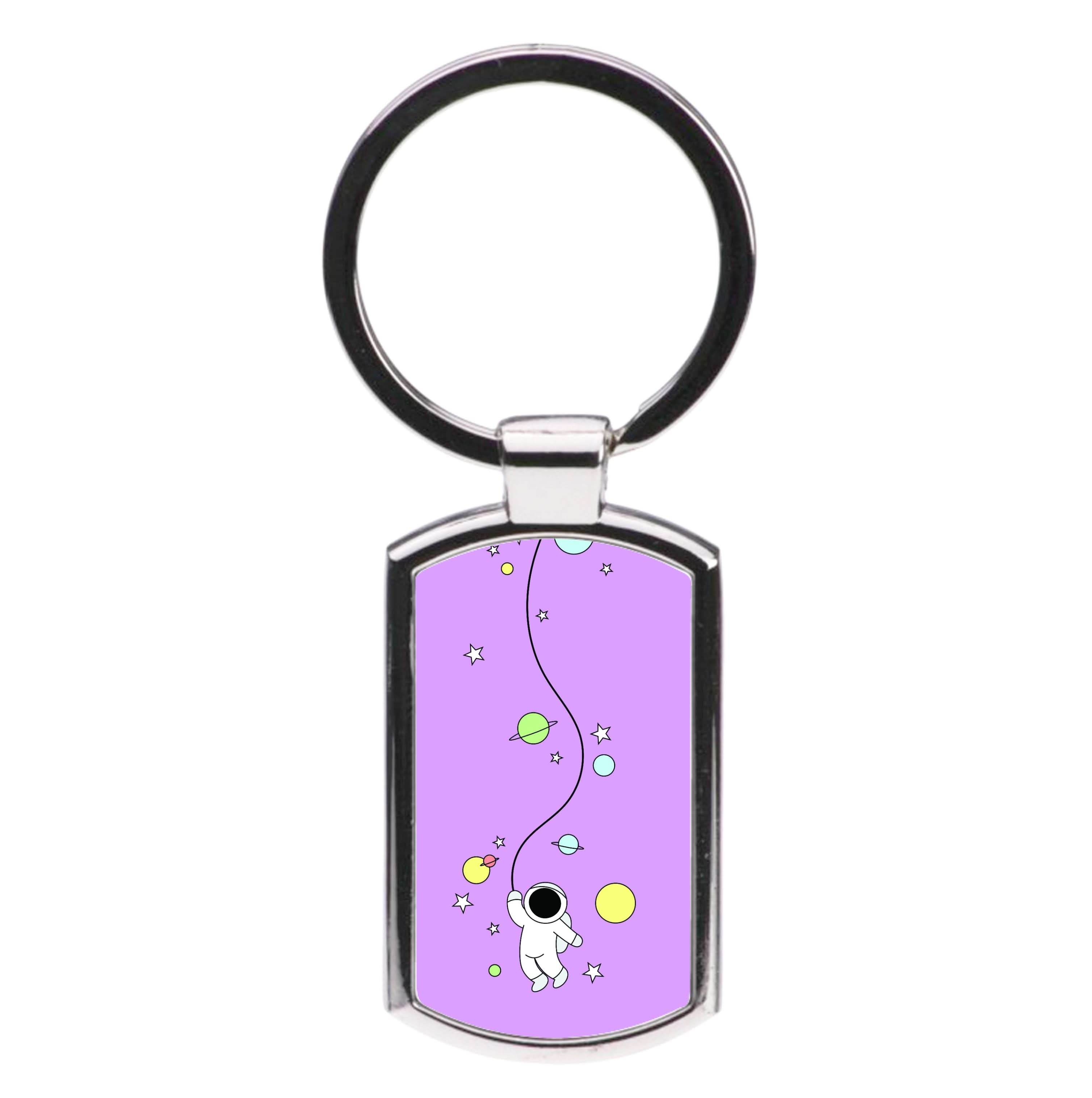 Cute Hanging Astronaut Luxury Keyring