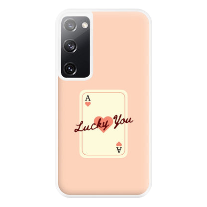 Lucky You Card Galaxy S20 Case