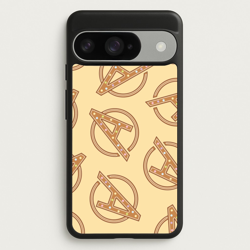 Superhero Team Gingerbread Pattern Google Pixel 10 / 10 Pro Case