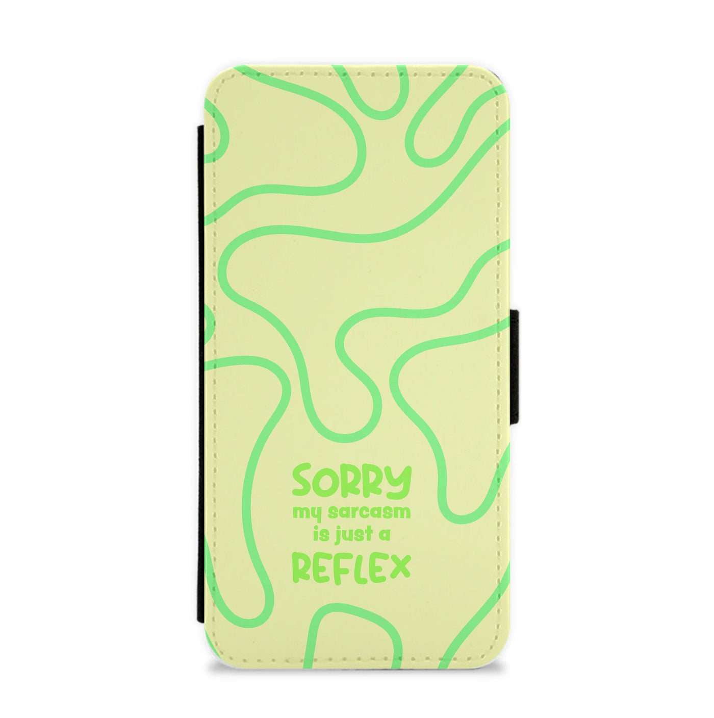 Sorry My Sarcasm Flip / Wallet Phone Case