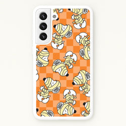 Mummy Cartoon Beagle Pattern Galaxy S22 Case