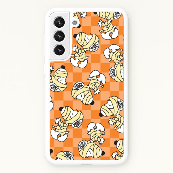 Mummy Cartoon Beagle Pattern Galaxy S22 Case