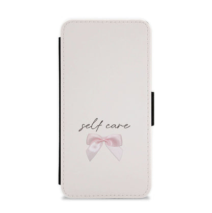 Self Care Flip / Wallet Phone Case