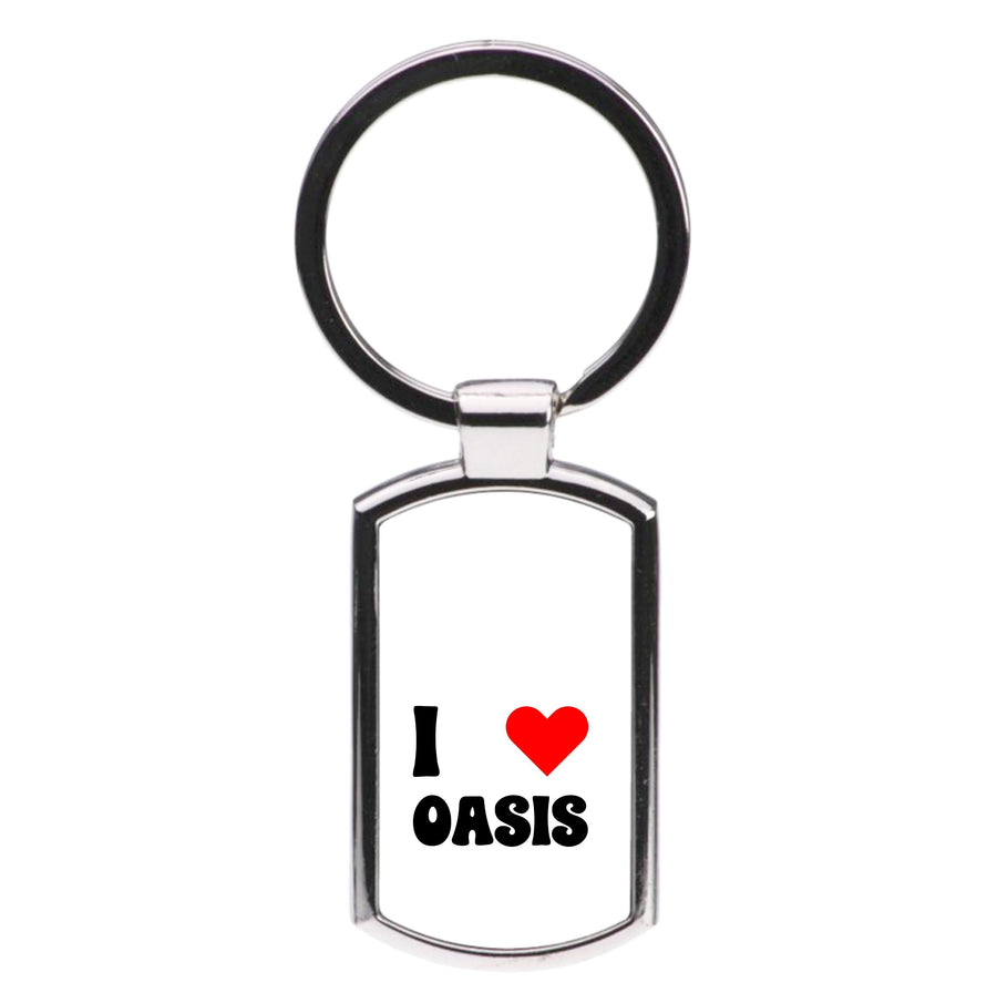 I Love  Luxury Keyring