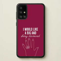 Shiny Diamond Galaxy A71 Case