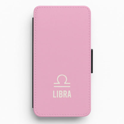 Libra Pastel Zodiac Flip / Wallet Phone Case
