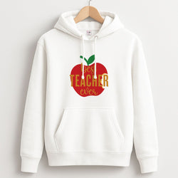 Apple Best Teacher Ever Unisex Hoodie