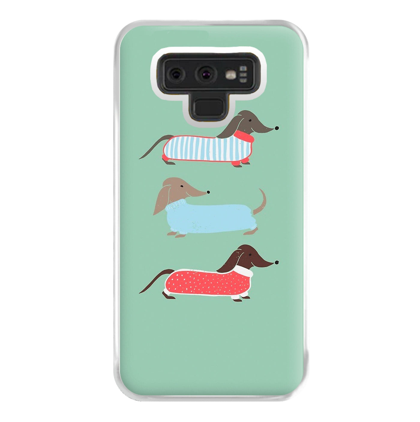 Sausage Dogs in Jumpers Phone Case