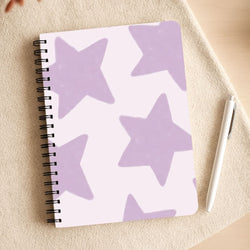 Lilac Stars Notepad