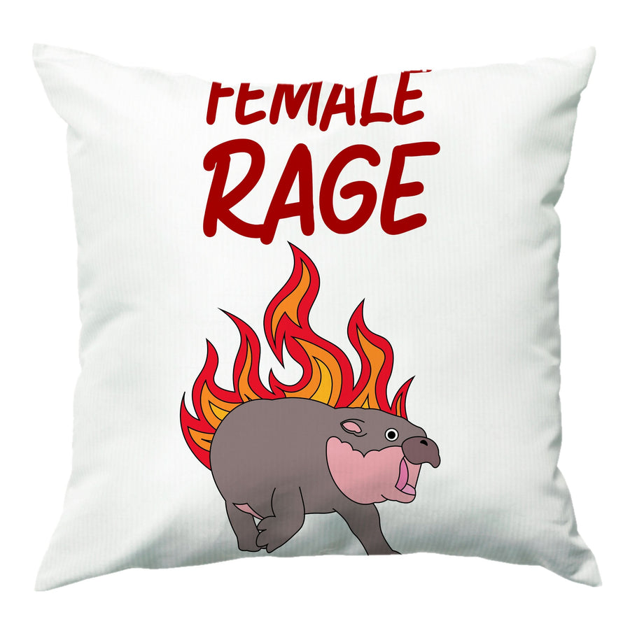 Female Rage Cushion