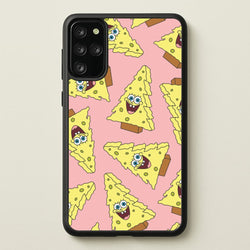 Christmas Tree Cartoon Sponge Pattern Galaxy S20 Plus Case