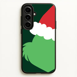 Green Creature Faceless Galaxy A56 Case