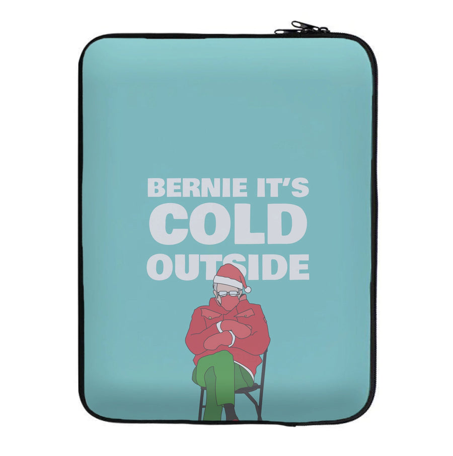 Bernie It's Cold Outside Laptop Sleeve