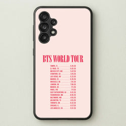 K-Pop Band World Tour List 2026 Galaxy A13 Case