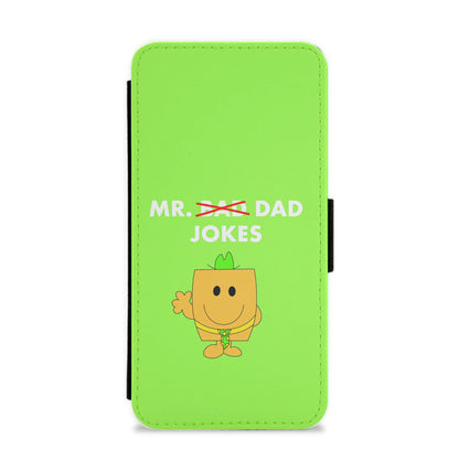 Mr Dad Jokes - Personalised Father's Day Flip / Wallet Phone Case