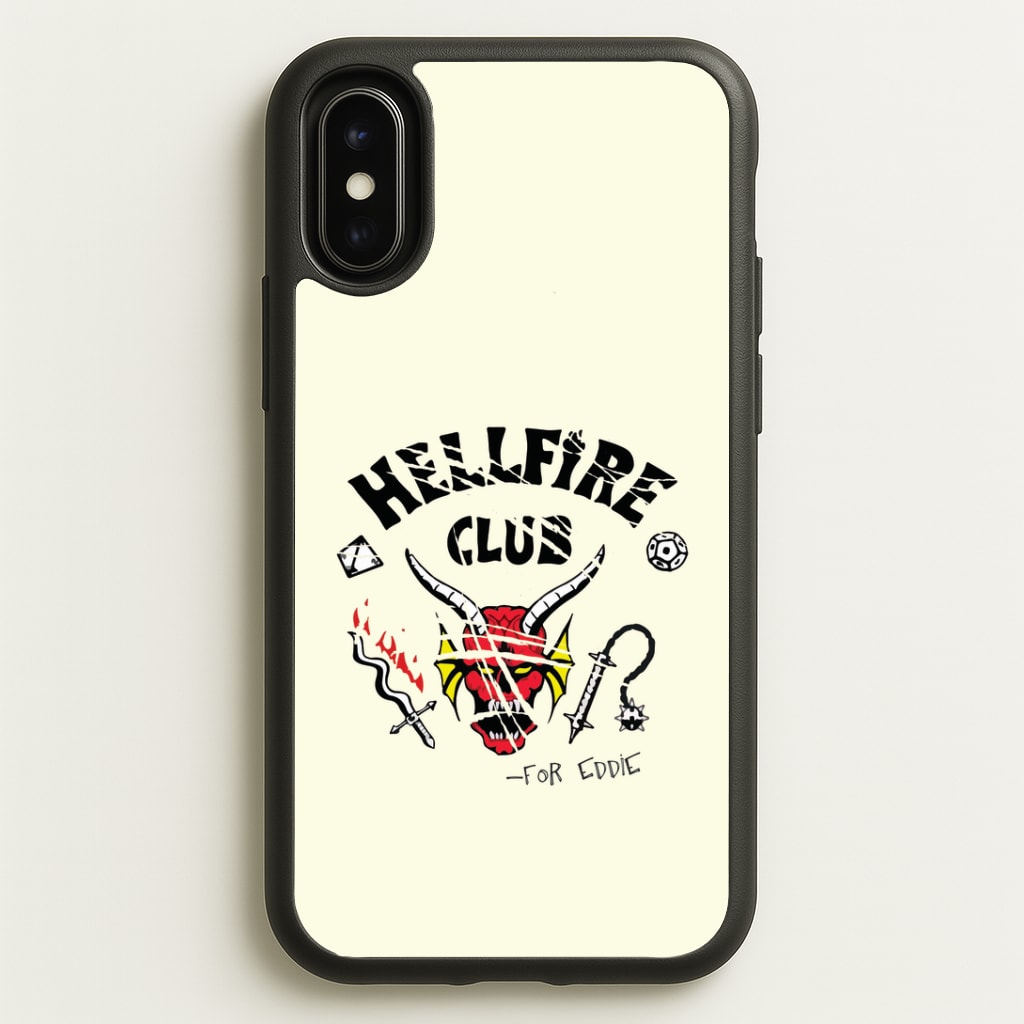 Torn Hellfire Club iPhone X / XS Case