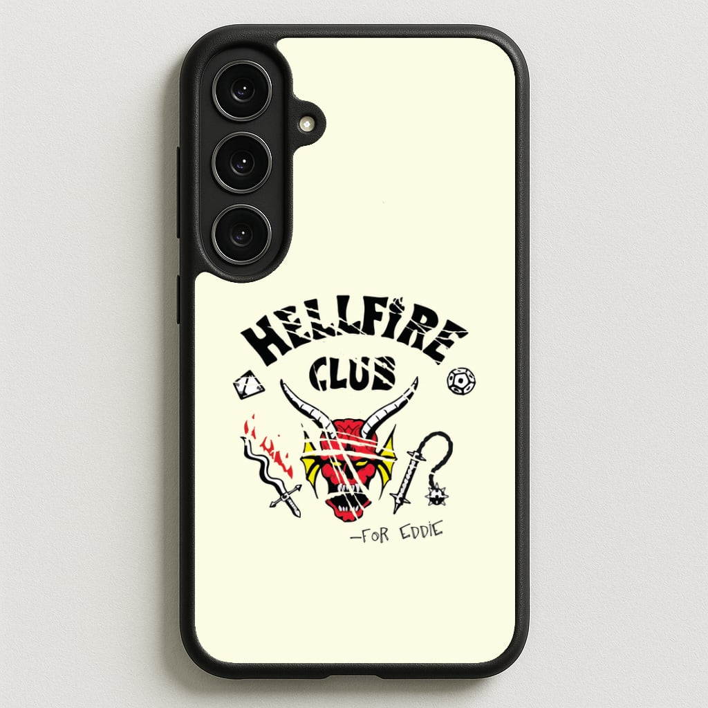 Torn Hellfire Club Galaxy S25FE Case
