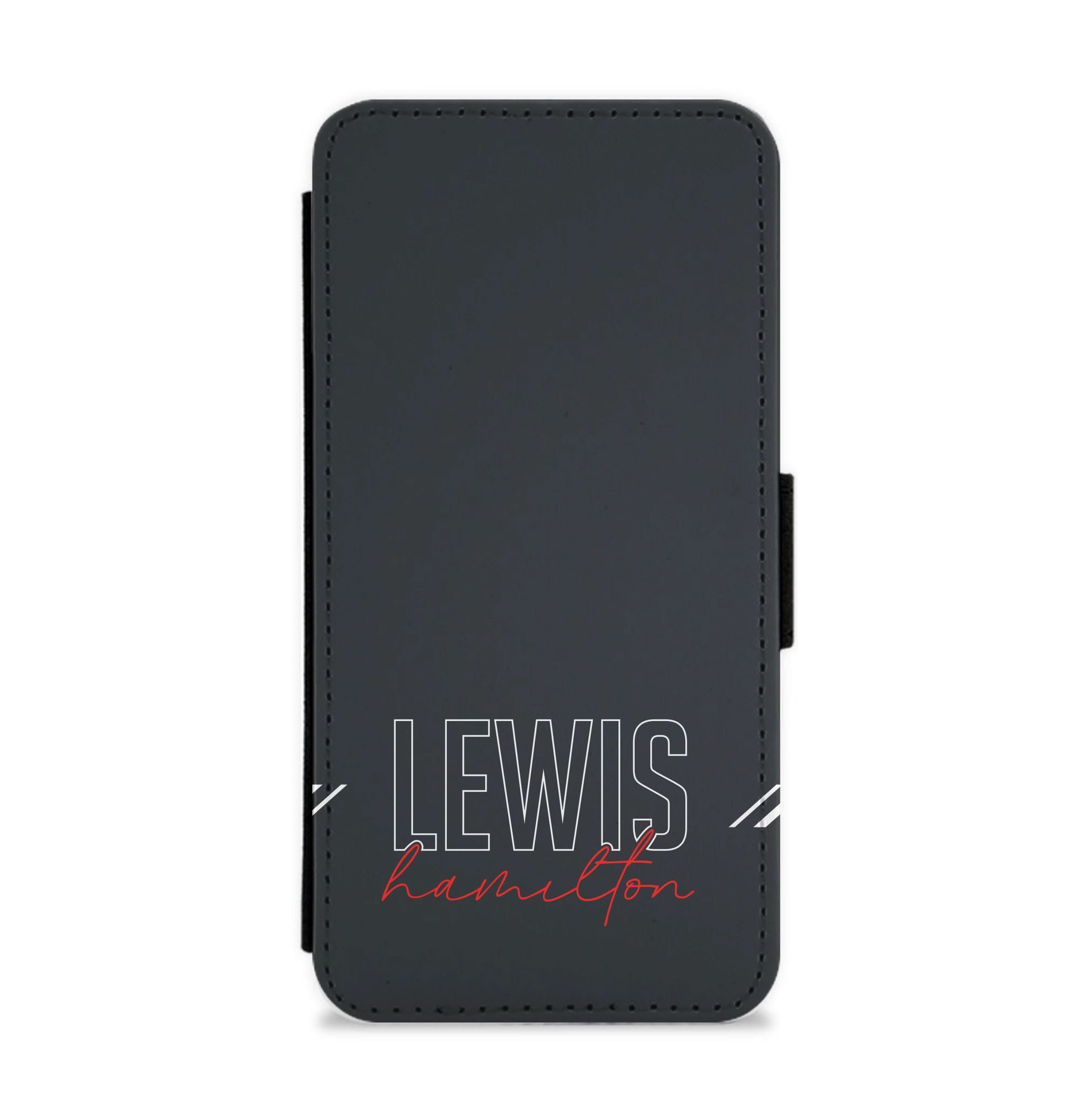 Racer Stripes Hamilton Flip / Wallet Phone Case