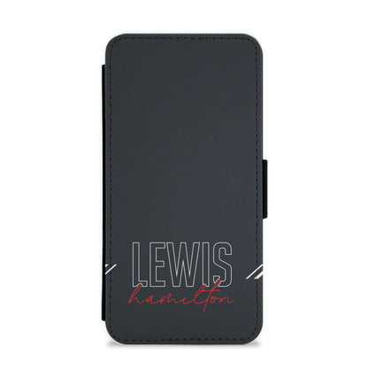 Racer Stripes Hamilton Flip / Wallet Phone Case