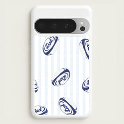 Dad Rugby Ball Pattern Google Pixel 9 Pro XL Case