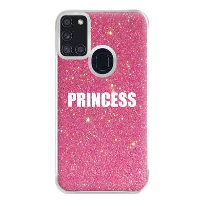 Glittery Pink Princess Phone Case