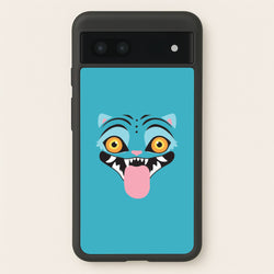 Demon Cat Face Google Pixel 6a Case