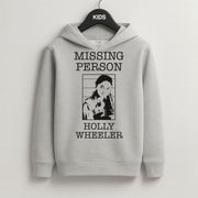 Missing Person Holly Kids Hoodie 2