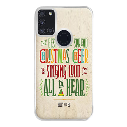 The Best Way To Spead Christmas Cheer - Elf Phone Case