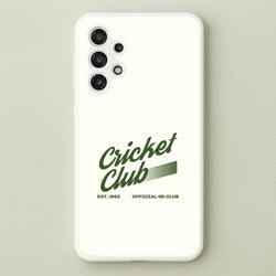 Official Cricket Club Galaxy A13 Case