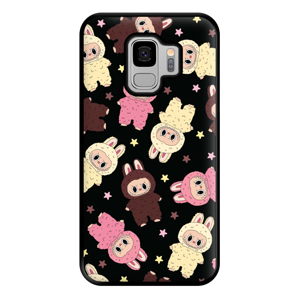 Cute Monsters And Stars Pattern Galaxy S9 Case