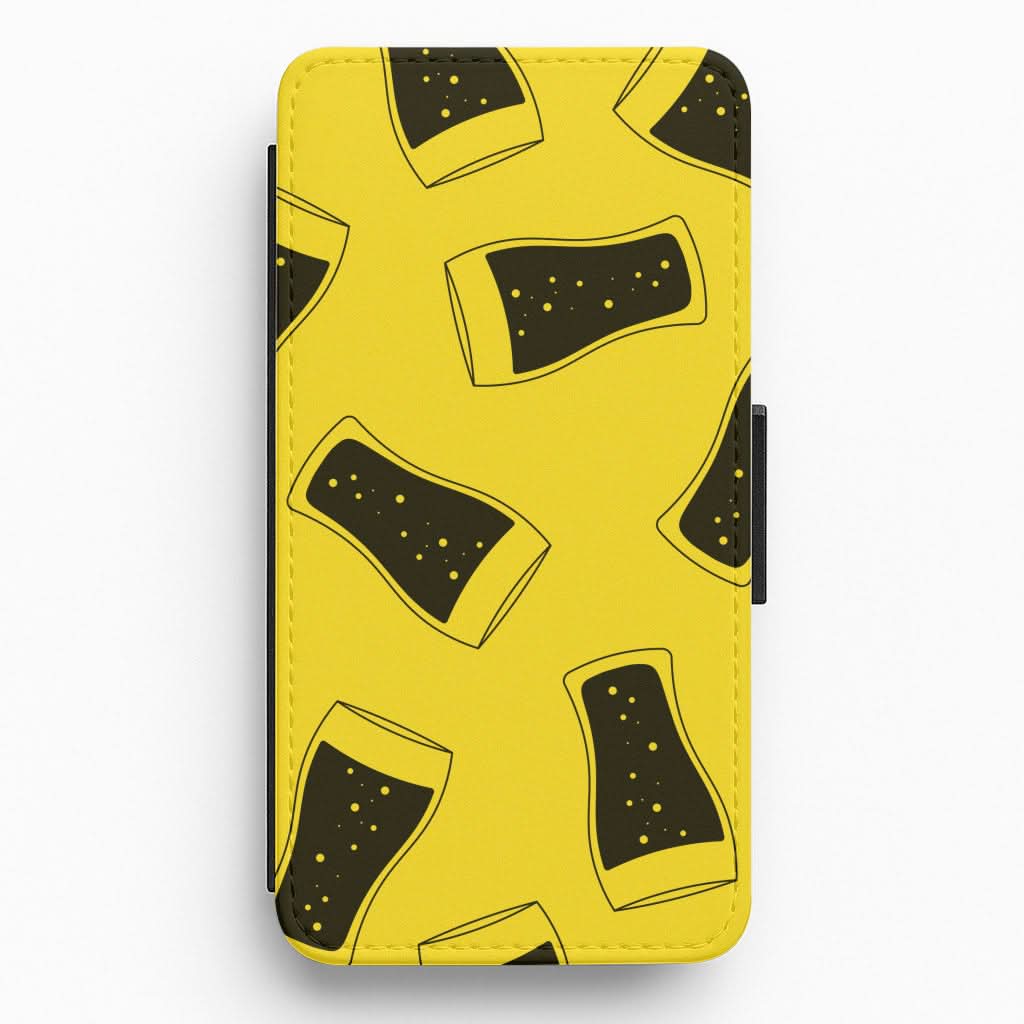 Pint Pattern Flip / Wallet Phone Case