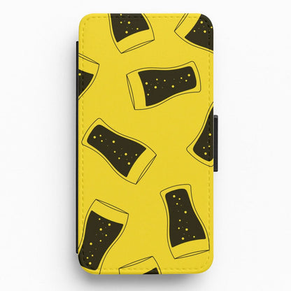 Pint Pattern Flip / Wallet Phone Case