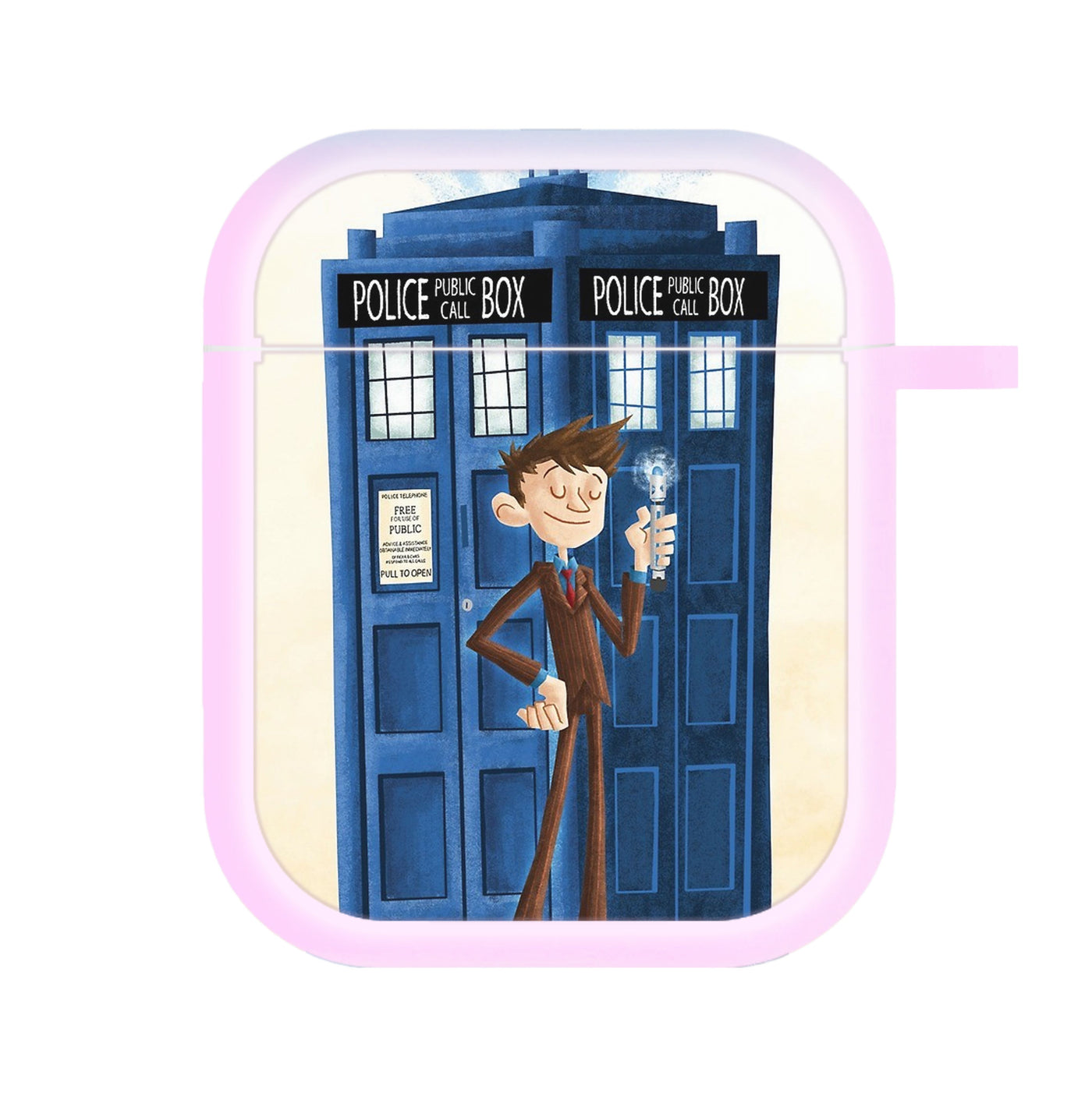 The Tenth Doctor - Doctor Who AirPods Case