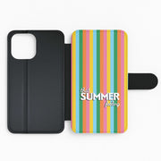That Summer Feeling Stripes Flip / Wallet Phone Case 2