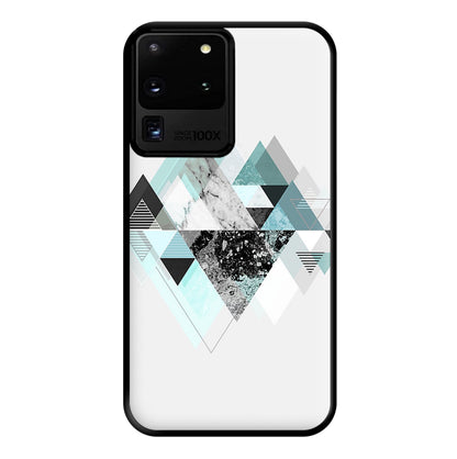 Triange Marble Pattern Phone Case