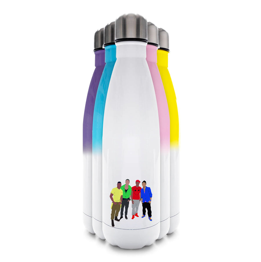 Members Purple - JLS  Water Bottle