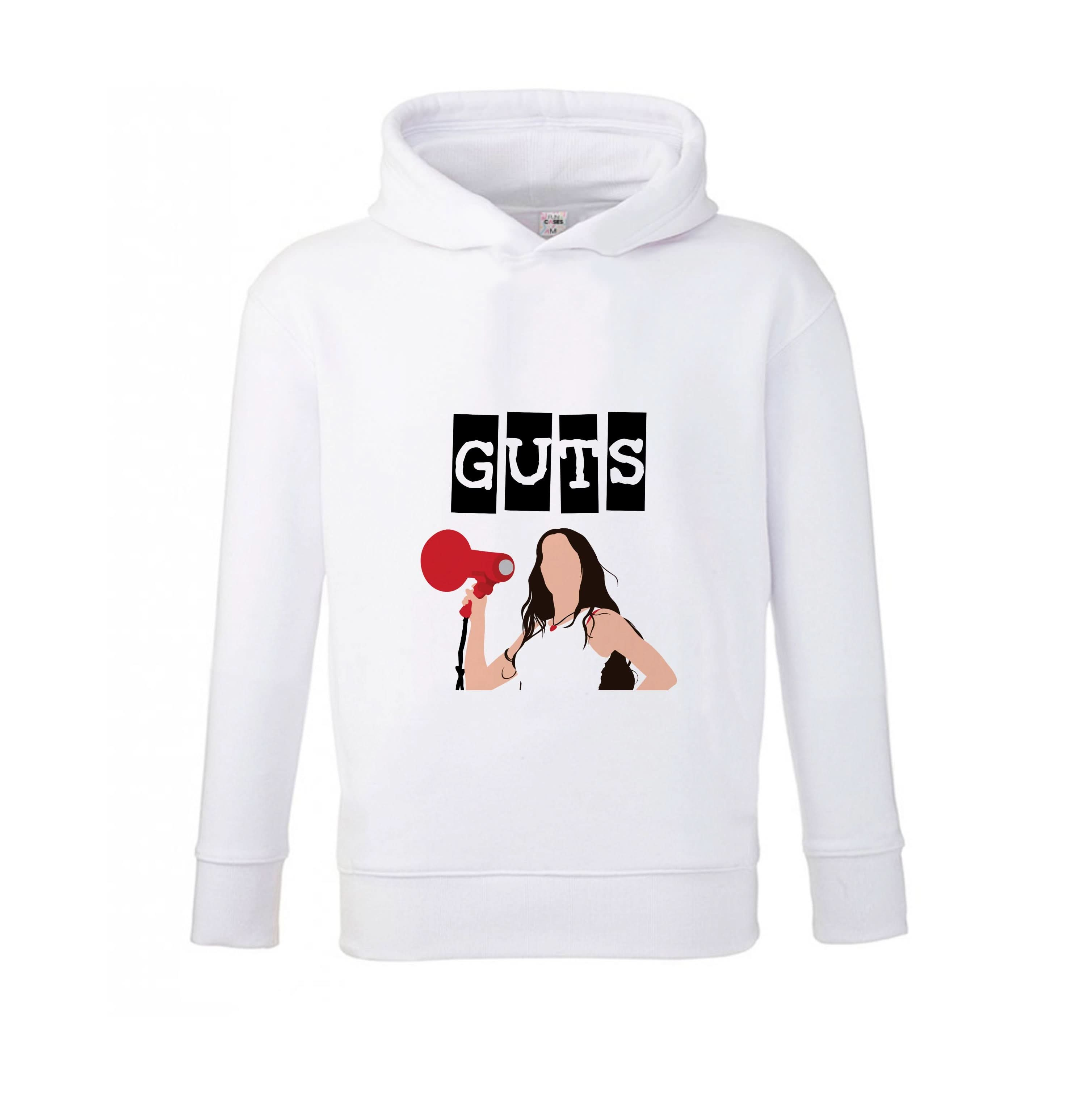 Olivia Red Megaphone Kids Hoodie