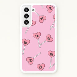 Ew Love Heart Lolipops Pattern Galaxy S22 Case