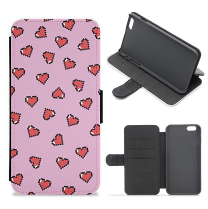 Health Pattern Flip / Wallet Phone Case