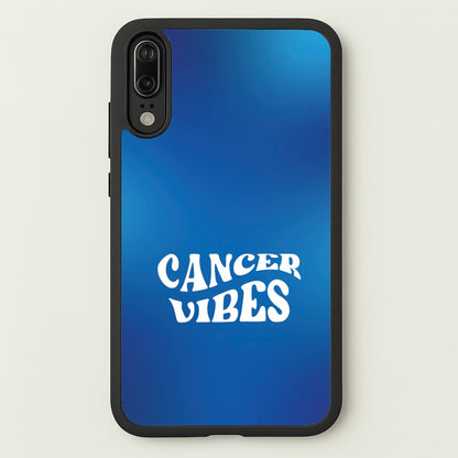 Cancer Vibes Gradient Zodiac Huawei P20 Case