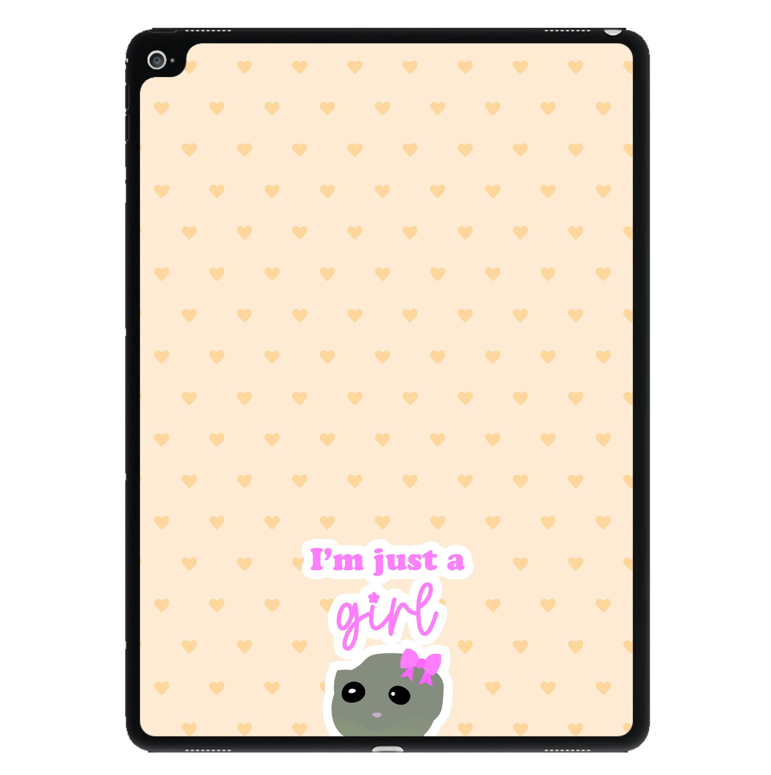 I'm Just A Girl iPad Case