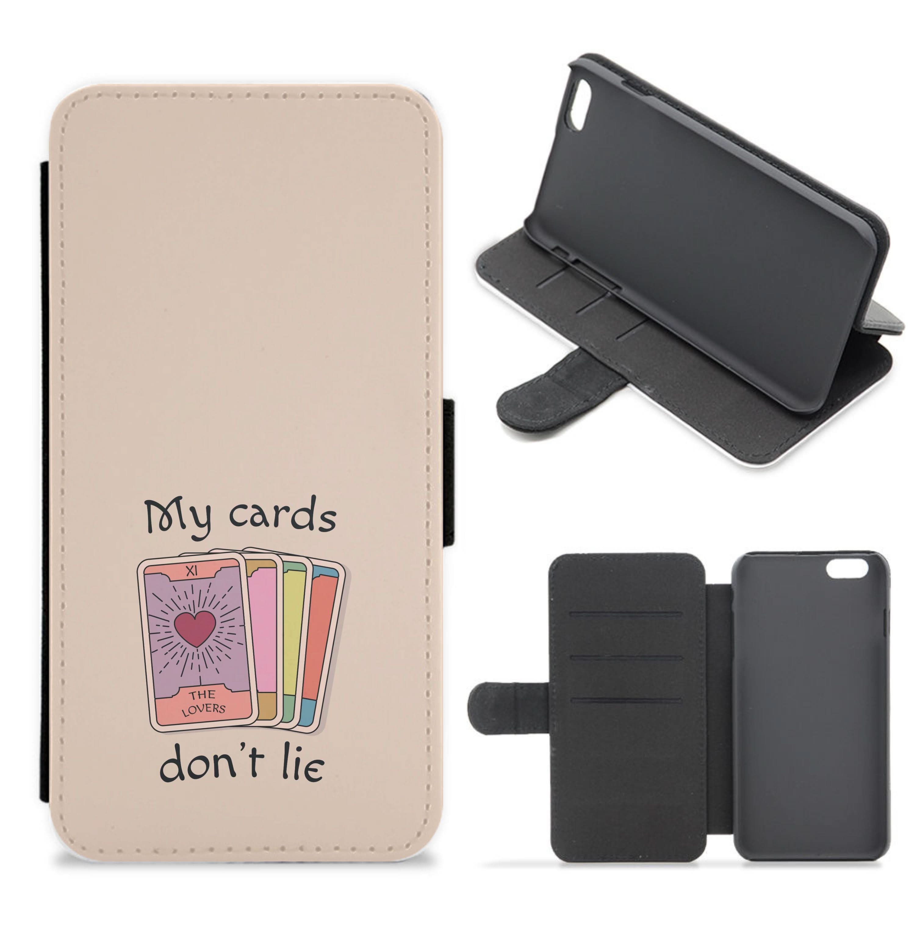 My Cards, Don't Lie Flip / Wallet Phone Case