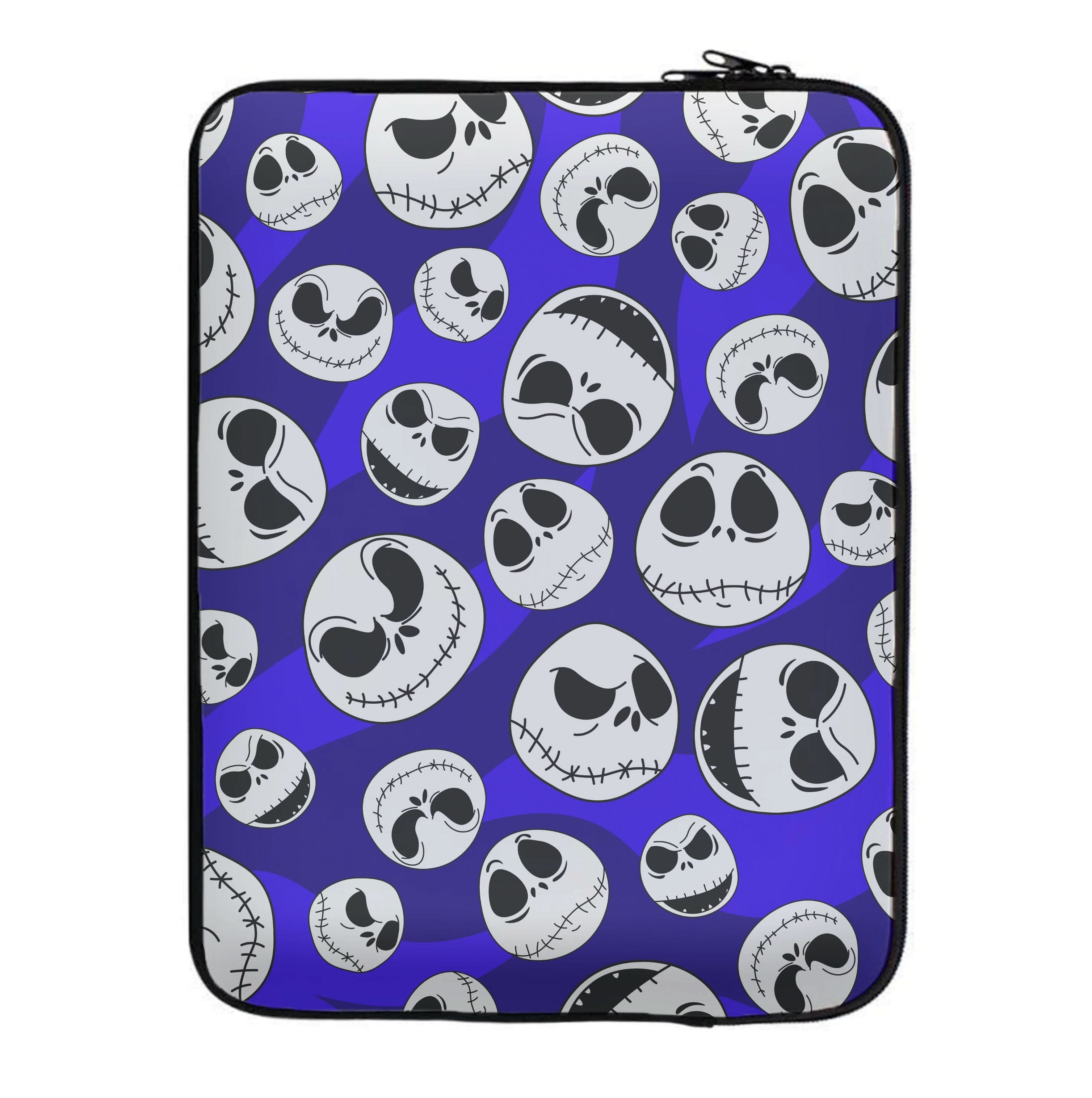 Skull Pattern Laptop Sleeve