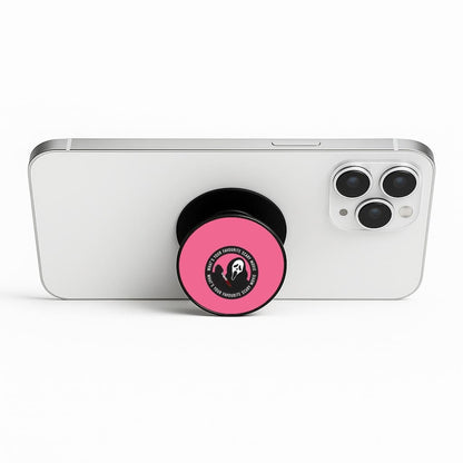 What's Your Favourite Scary Movie Badge Phone Stand